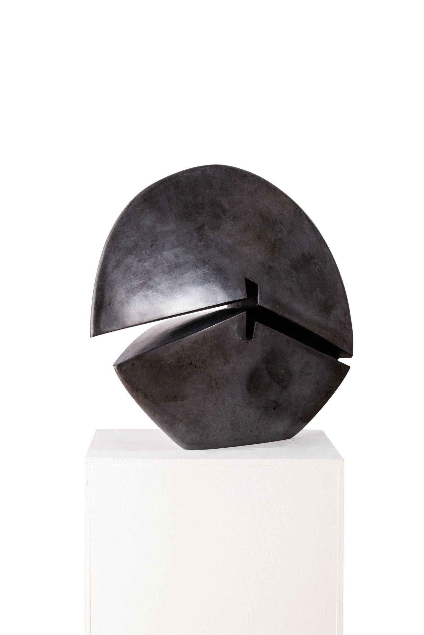 Moto di sfere pietra nera di Saltrio - cm 36x46x10
